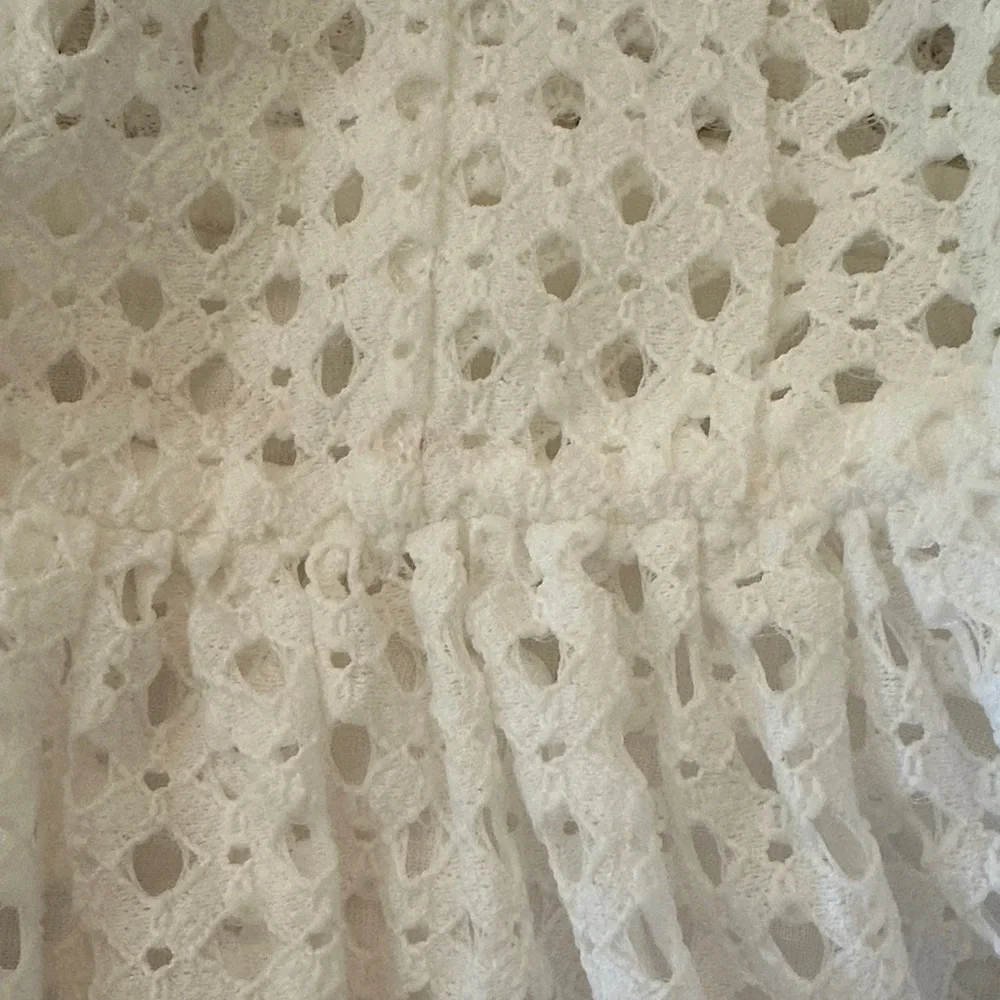 Iro Leonore Broderie Anglaise Mini Dress In White SZ 36 - Picture 7 of 7